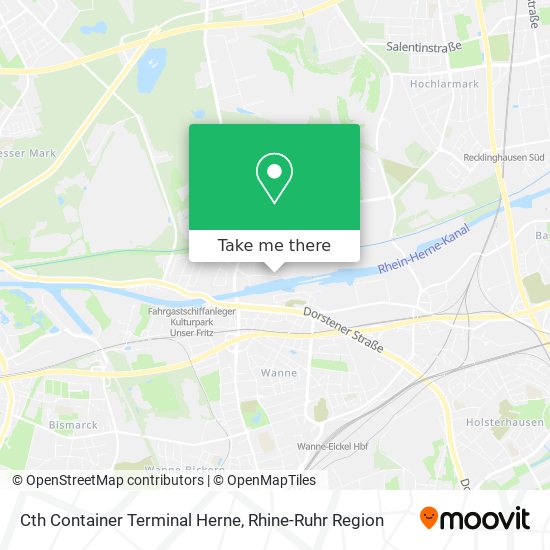 Cth Container Terminal Herne map