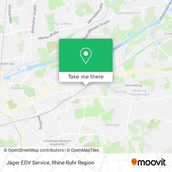 Jäger EDV Service map