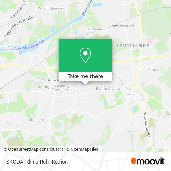 SKODA map