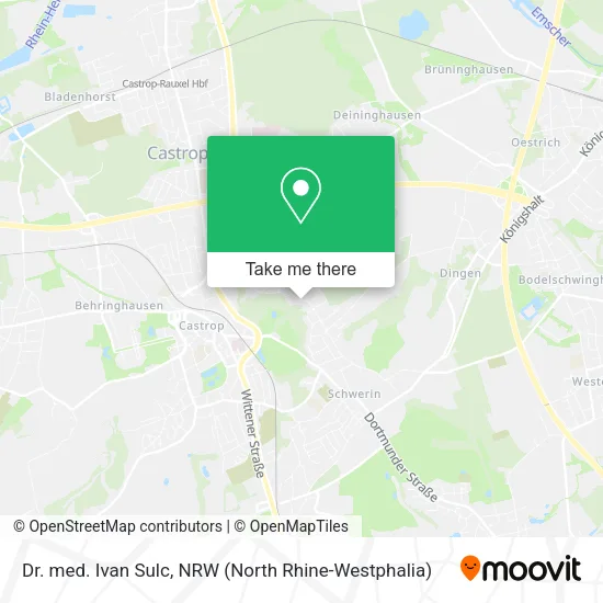 Карта Dr. med. Ivan Sulc