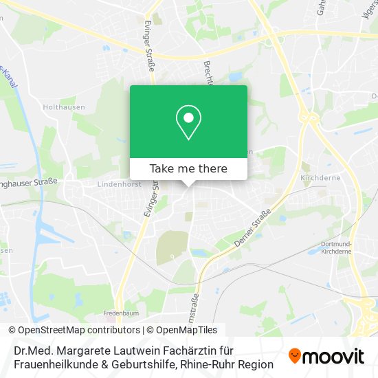 Dr.Med. Margarete Lautwein Fachärztin für Frauenheilkunde & Geburtshilfe map