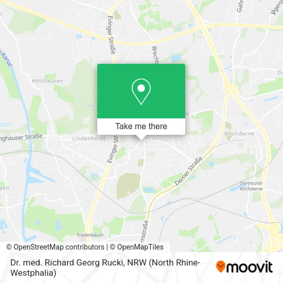 Карта Dr. med. Richard Georg Rucki