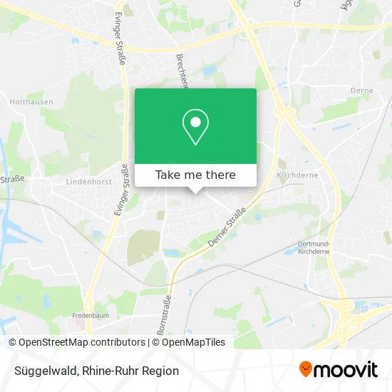 Карта Süggelwald