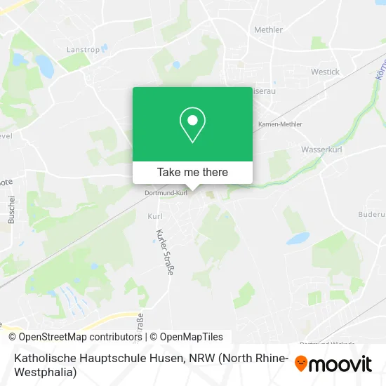 Карта Katholische Hauptschule Husen