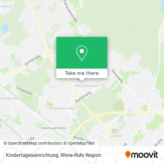 Карта Kindertageseinrichtung