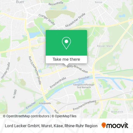 Карта Lord Lecker GmbH, Wurst, Käse