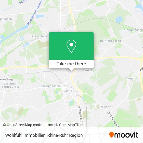 Wohlfühl Immobilien map