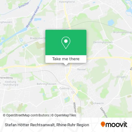 Карта Stefan Hötter Rechtsanwalt