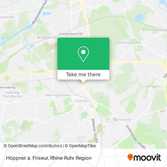 Карта Höppner a. Friseur