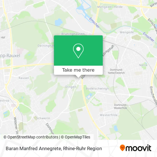 Карта Baran Manfred Annegrete