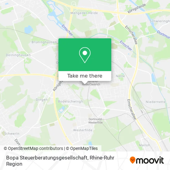 Bopa Steuerberatungsgesellschaft map