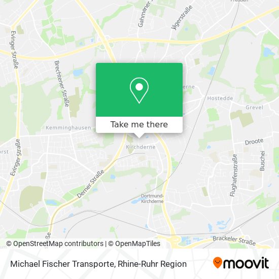 Michael Fischer Transporte map