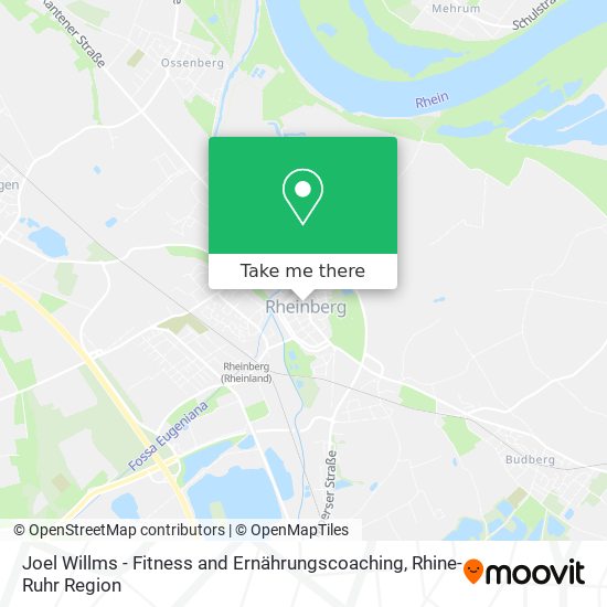 Joel Willms - Fitness and Ernährungscoaching map