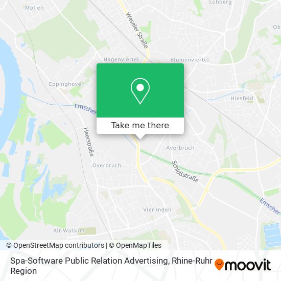 Spa-Software Public Relation Advertising map