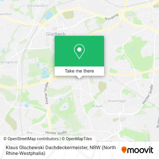 Карта Klaus Olschewski Dachdeckermeister