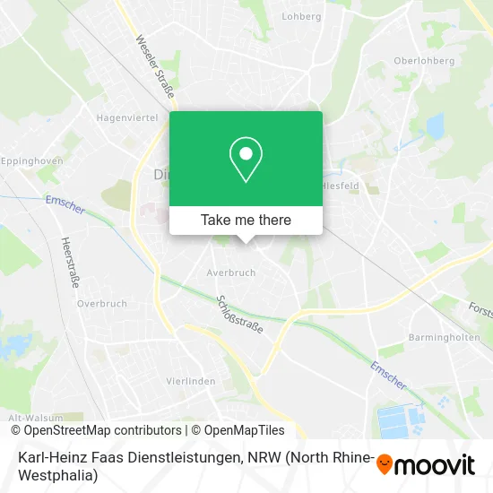 Карта Karl-Heinz Faas Dienstleistungen