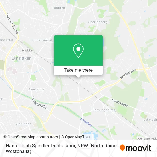 Hans-Ulrich Spindler Dentallabor map