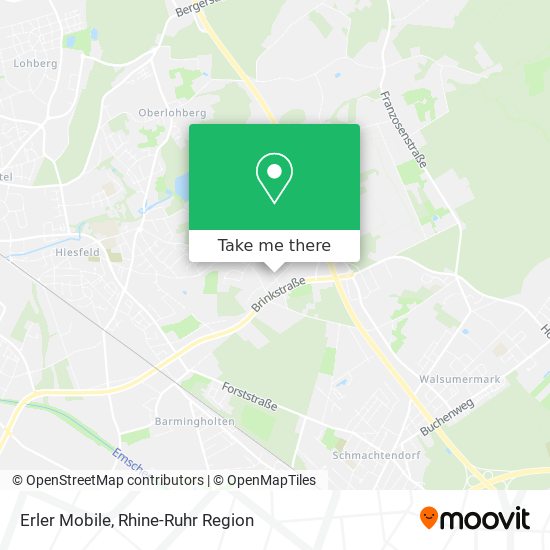 Erler Mobile map