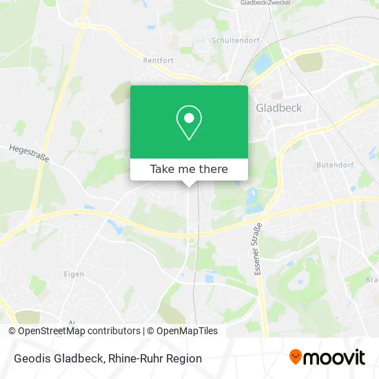 Карта Geodis Gladbeck