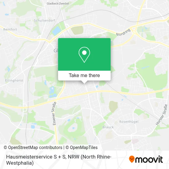 Hausmeisterservice S + S map