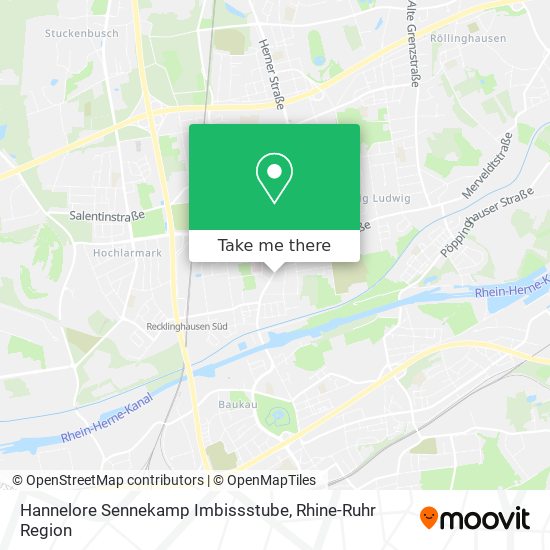 Hannelore Sennekamp Imbissstube map