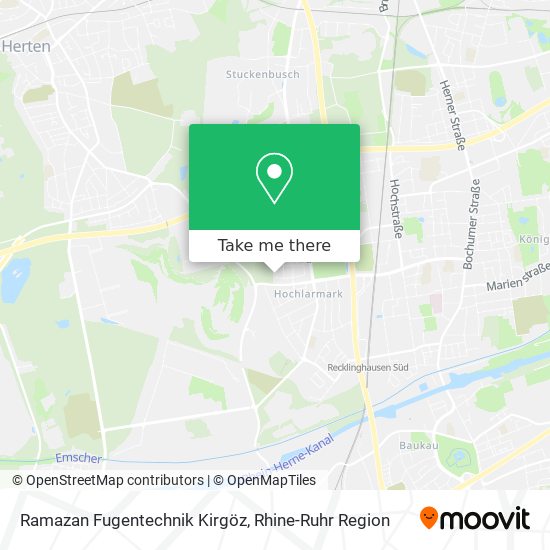 Ramazan Fugentechnik Kirgöz map