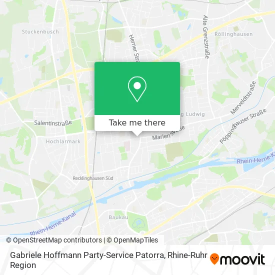 Карта Gabriele Hoffmann Party-Service Patorra