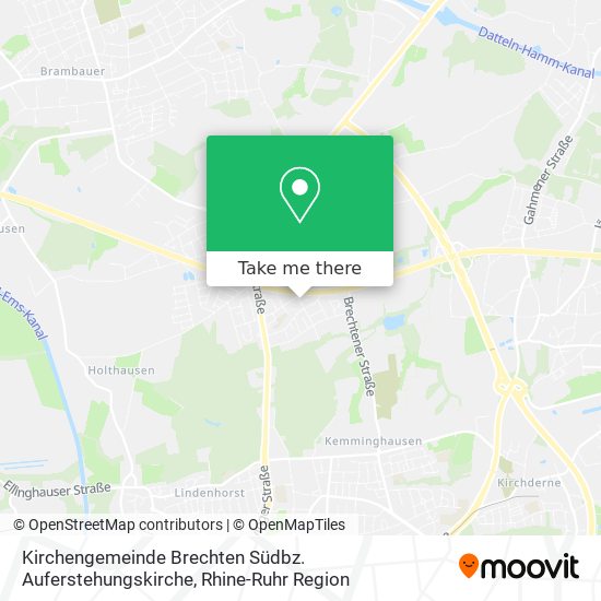 Kirchengemeinde Brechten Südbz. Auferstehungskirche map
