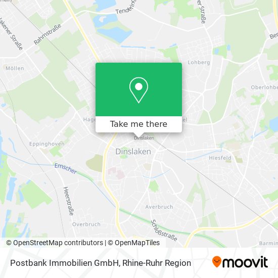 Postbank Immobilien GmbH map