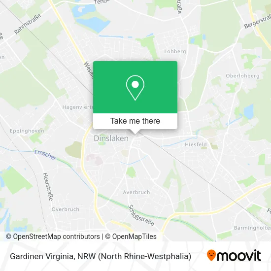 Карта Gardinen Virginia