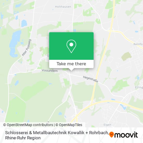 Schlosserei & Metallbautechnik Kowallik + Rohrbach map