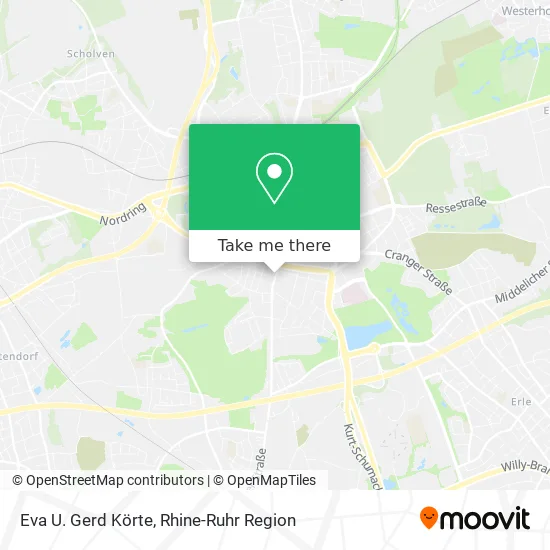 Карта Eva U. Gerd Körte