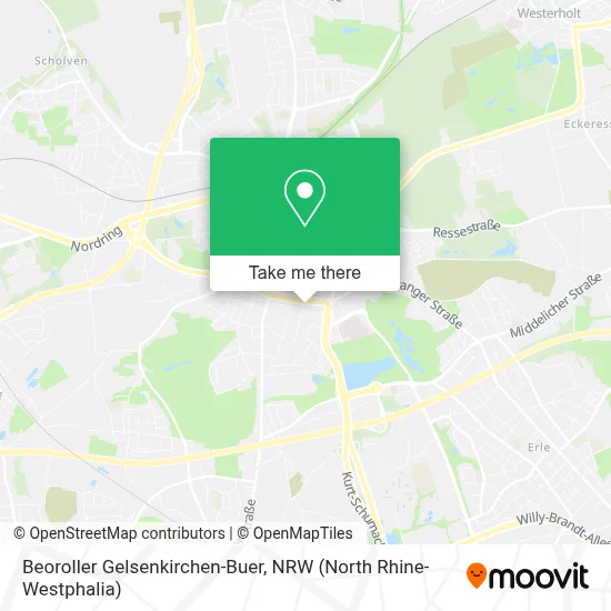 Beoroller Gelsenkirchen-Buer map