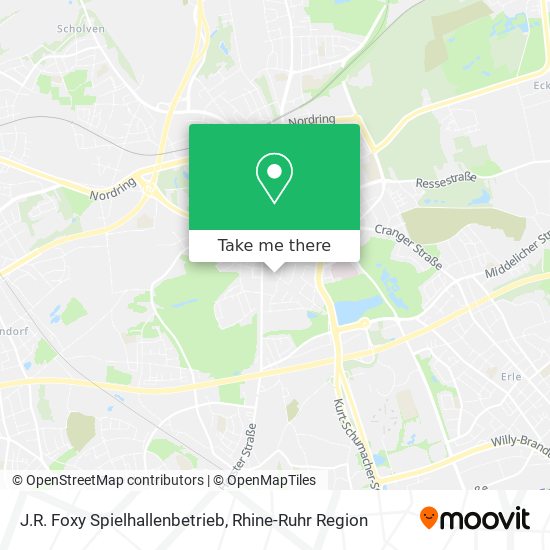 J.R. Foxy Spielhallenbetrieb map