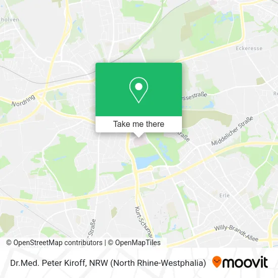 Карта Dr.Med. Peter Kiroff