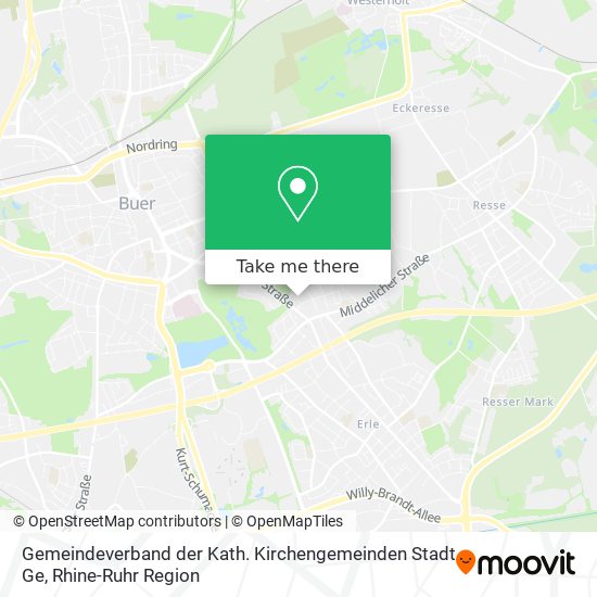 Gemeindeverband der Kath. Kirchengemeinden Stadt Ge map