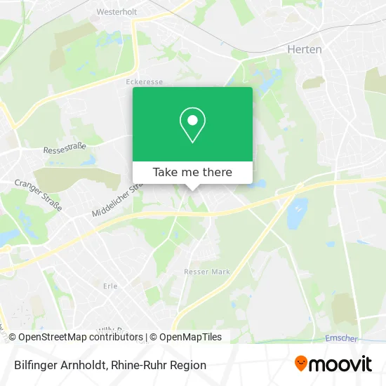 Карта Bilfinger Arnholdt