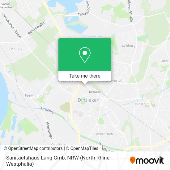 Sanitaetshaus Lang Gmb map