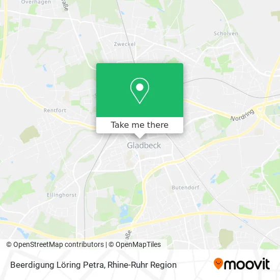 Карта Beerdigung Löring Petra
