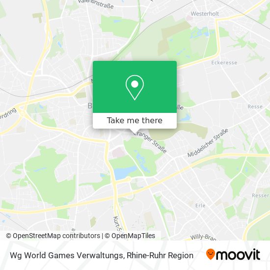 Wg World Games Verwaltungs map