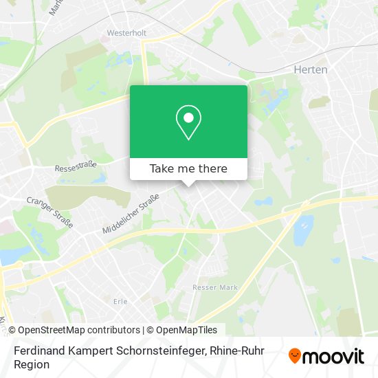 Ferdinand Kampert Schornsteinfeger map