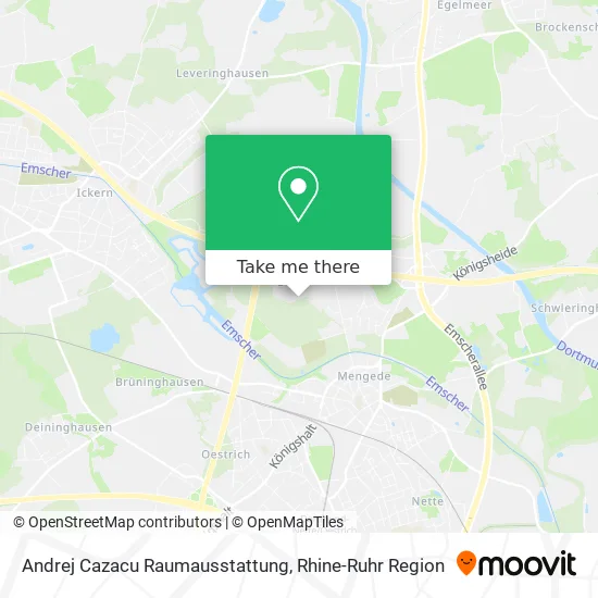 Карта Andrej Cazacu Raumausstattung