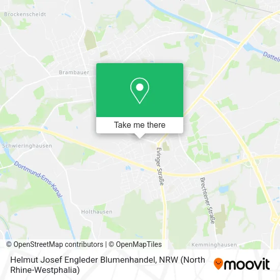 Карта Helmut Josef Engleder Blumenhandel