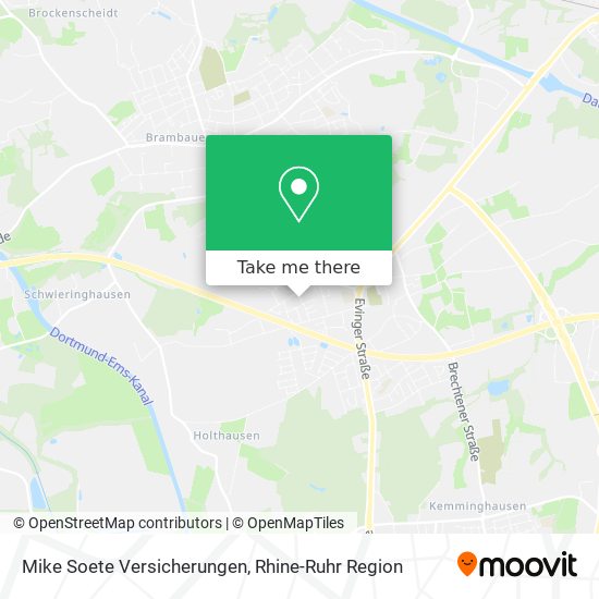 Mike Soete Versicherungen map