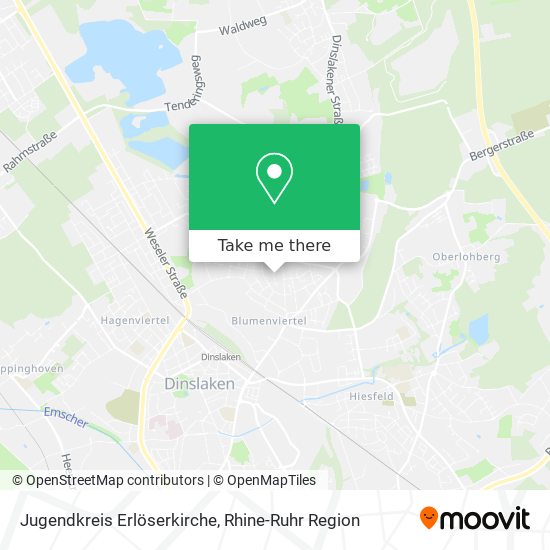Jugendkreis Erlöserkirche map