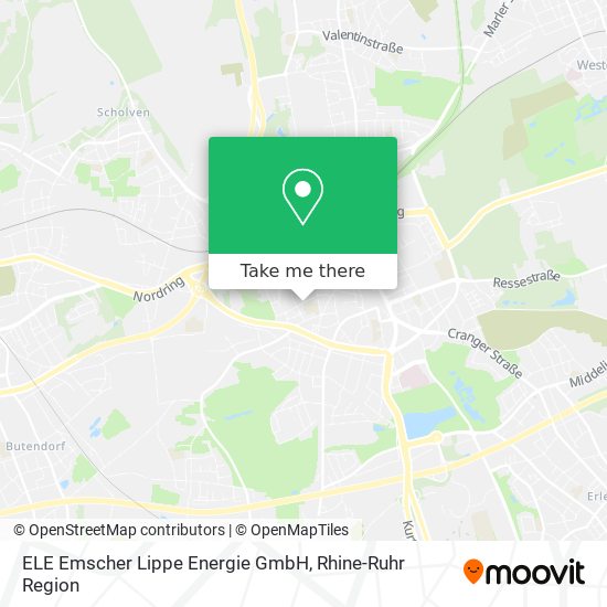 ELE Emscher Lippe Energie GmbH map