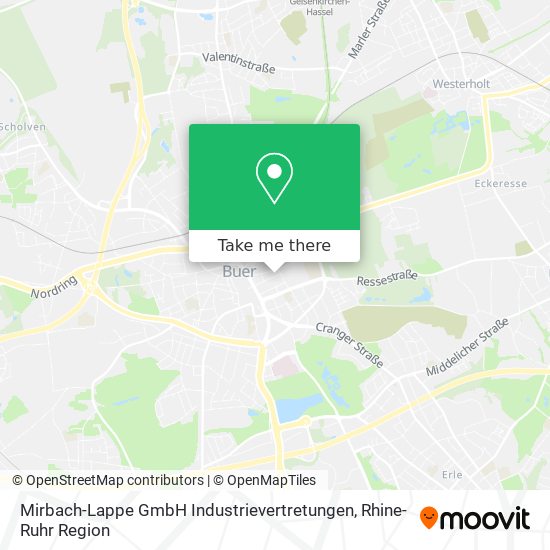 Mirbach-Lappe GmbH Industrievertretungen map