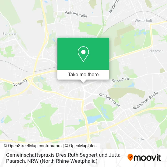 Карта Gemeinschaftspraxis Dres.Ruth Segbert und Jutta Paarsch
