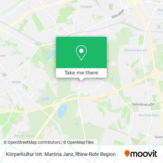 Körperkultur Inh. Martina Janz map