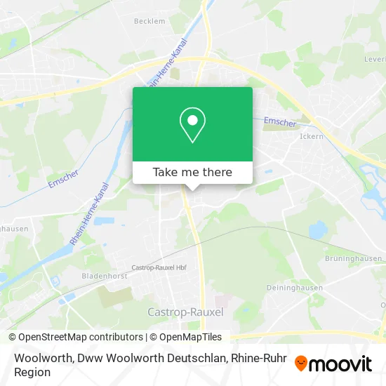 Карта Woolworth, Dww Woolworth Deutschlan